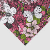 Papier Mousseline Jardin de printemps 2 (Détail)