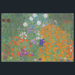 Papier Mousseline Jardin des fleurs (par Gustav Klimt)<br><div class="desc">Ce dessin présente une peinture de l'artiste autrichien Gustav Klimt (1862-1918). C'est une représentation d'un beau jardin fleuri dans le style typiquement impressionniste de Klimt. Les fleurs ont presque l'air d'être débordantes, et il est impossible de ne pas se sentir soulagé par leur beauté. L'oeuvre originale a été achevée en...</div>