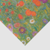 Papier Mousseline Jardin des fleurs (par Gustav Klimt) (Détail)