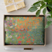 Papier Mousseline Jardin des fleurs par Gustav Klimt  (Cadeau)