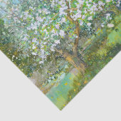 Papier Mousseline Jardin fleuri (Détail)