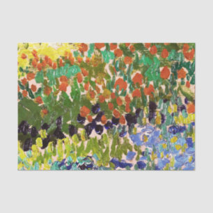 Papier Mousseline Jardin Floral Van Gogh À Arles Art Floral