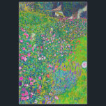 Papier Mousseline Jardin Italien, Gustav Klimt<br><div class="desc">Gustav Klimt (14 juillet 1862 - 6 février 1918) était un peintre symboliste autrichien et l'un des membres les plus importants du mouvement de sécession de Vienne. Klimt est réputé pour ses peintures, ses peintures murales, ses croquis et autres objets d'art. En plus de ses oeuvres figuratives, qui comprennent des...</div>