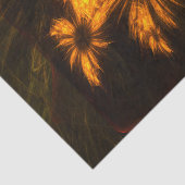 Papier Mousseline Jardin mystique Art Abstrait (Détail)