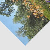 Papier Mousseline Jardin pourpre Iris (Détail)