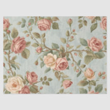 Jardin Romantique de Roses Vintage