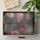 Papier Mousseline Jardin Rose victorien (Cadeau)