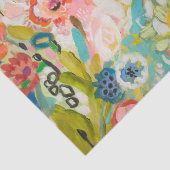 Papier Mousseline Jardin secret Floral III (Détail)