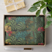 Papier Mousseline Jardin tropical (Cadeau)