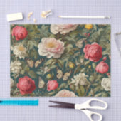 Papier Mousseline Jardin victorien (Artisanat)