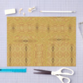 Papier Mousseline Jaune Broch (Artisanat)