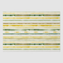 Jaune ensoleillé et rayure verte