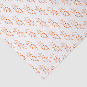 Papier Mousseline Jaune et orange (Détail)