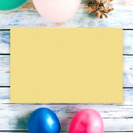 Papier Mousseline Jaune solide