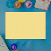 Papier Mousseline Jaune solide