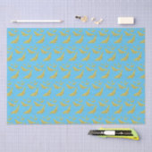 Papier Mousseline Jaune Vieux Monde Swallowtail motif papillon (Artisanat)