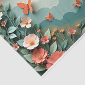 Papier Mousseline Java Joy : Enveloppement de tissu caféiné pour l'a (Détail)