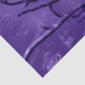 Papier Mousseline Jay bleu Abstrait violet noir Découpage (Détail)