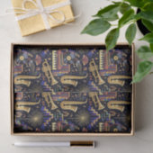 Papier Mousseline Jazz Age Celebration Pattern (Cadeau)