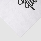 Papier Mousseline "Je citation de Français de Sais Ne Quoi" (Détail)