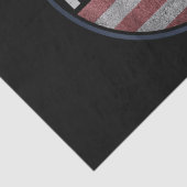 Papier Mousseline Je Cite Dissidemment Le Drapeau Américain Hommes F (Détail)