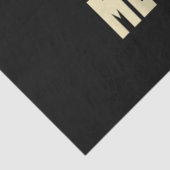 Papier Mousseline Je m'en fiche (Détail)
