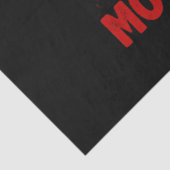 Papier Mousseline Je ne ronfle pas Je rêve Je suis une moto (Détail)