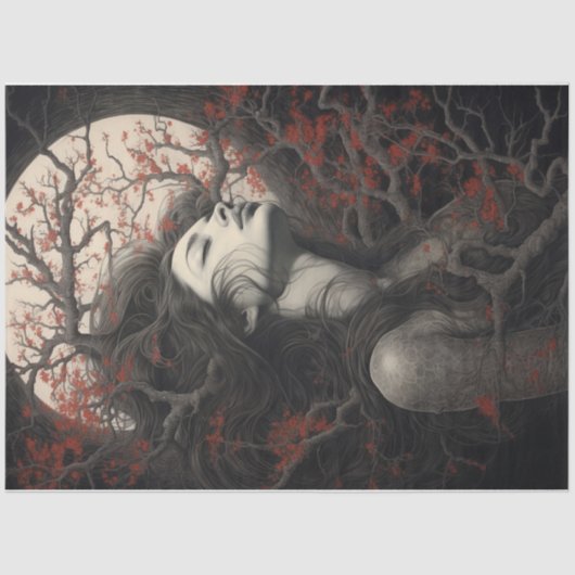 Papier Mousseline Je n'irai pas (Recto)