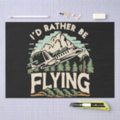 Papier Mousseline Je Préférerais Voler. Avion (Artisanat)