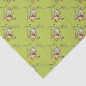 Papier Mousseline Je suis un arbre de Noël ! (Détail)