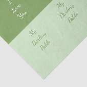 Papier Mousseline Je T'Aime Ma Chérie (Détail)