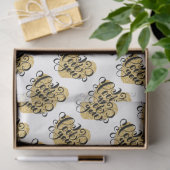 Papier Mousseline Je T'Aime Papier Tissu (Cadeau)