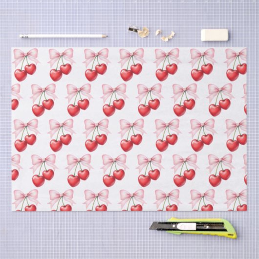 Papier Mousseline Je Te Chéris Beaucoup (Artisanat)