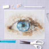 Papier Mousseline Je Vous Vois Découpage (Artisanat)