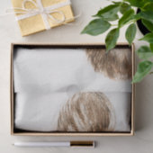 Papier Mousseline Jean Bernard | Tête d'une vache (Cadeau)