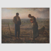 Papier Mousseline Jean-François Millet - L'Angelus (Recto)