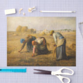 Papier Mousseline Jean-François Millet - Les Gleaners (Artisanat)