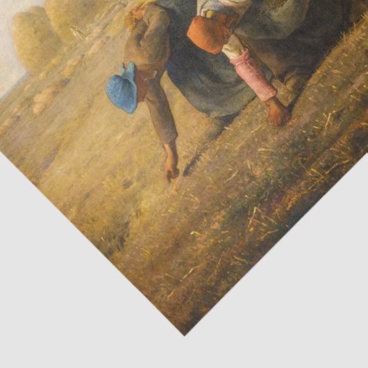 Papier Mousseline Jean-François Millet - Les Gleaners (Détail)