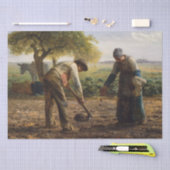 Papier Mousseline Jean-François Millet - Planteurs de pommes de terr (Artisanat)