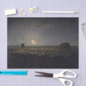 Papier Mousseline Jean-Francois Millet - Plié, Lune 1860 (Artisanat)
