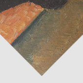 Papier Mousseline Jeanne Hebuterne avec Casquette et collier, Modigl (Détail)