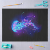 Papier Mousseline Jellyfish éclatante couleur (Artisanat)