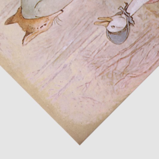 Papier Mousseline Jemima Puddle Duck (Détail)