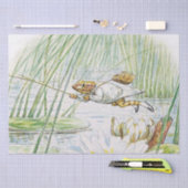 Papier Mousseline Jeremy Fisher fait un grand bond en avant par Beat (Artisanat)