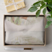 Papier Mousseline "Jeremy Fisher sur une Lilypad" par Beatrix Potter (Cadeau)