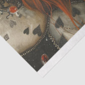 Papier Mousseline Jester Harlequin Masquerade Lady Découpage (Détail)