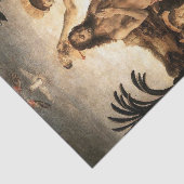 Papier Mousseline Jésus-Christ baptisé par John, peignant par L (Détail)