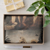 Papier Mousseline Jésus-Christ baptisé par John, peignant par L (Cadeau)