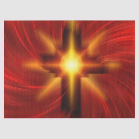 Papier Mousseline Jésus Christ Seigneur et Sauveur (Recto)