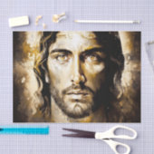 Papier Mousseline Jésus le Christ (Artisanat)